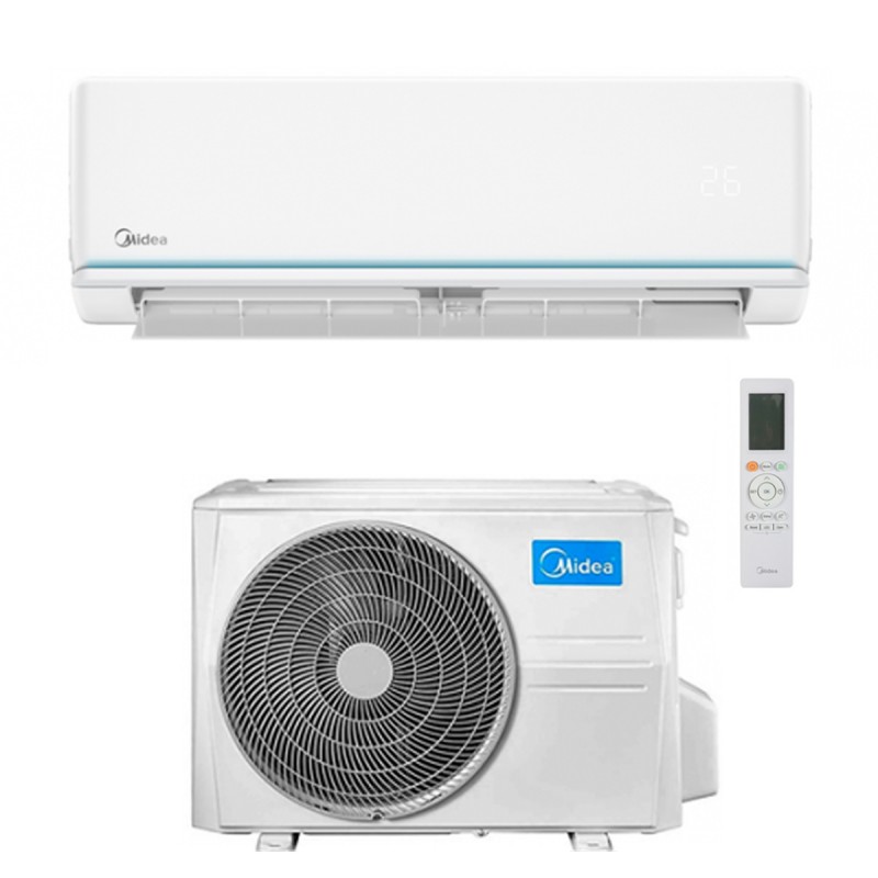 CONDIZIONATORE MIDEA EVOLUTION 12000 BTU R32 MONOSPLIT INVERTER WIFI MSAGXBU-12HRDN8 A++